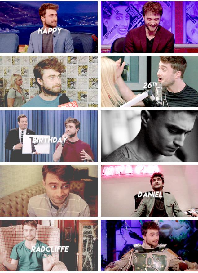 Happy birthday to actual national treasure Daniel Radcliffe 