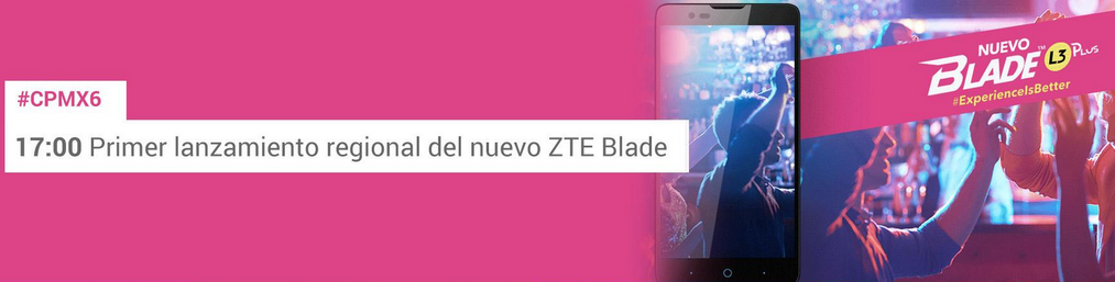 Campuspartymx's tweet photo. #ExperienceIsBetter con @ZTE_Mx en directo a través de http://t.co/oSDGfXlCgs http://t.co/OByoRvdNgt