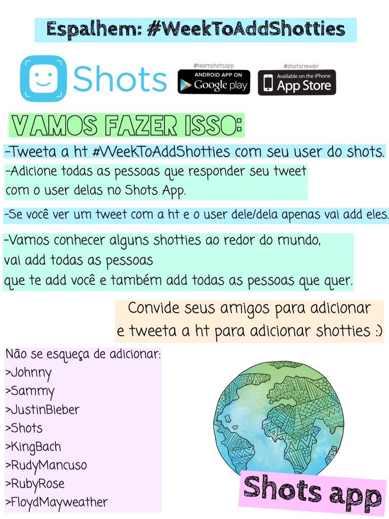 bieberholyworld's tweet photo. #WeekToAddShotties join to my project with @shotscrewbr๐๐let's add friends on @shots๐๐ฒ@john @sammy http://t.co/rdOuEZD3rA
