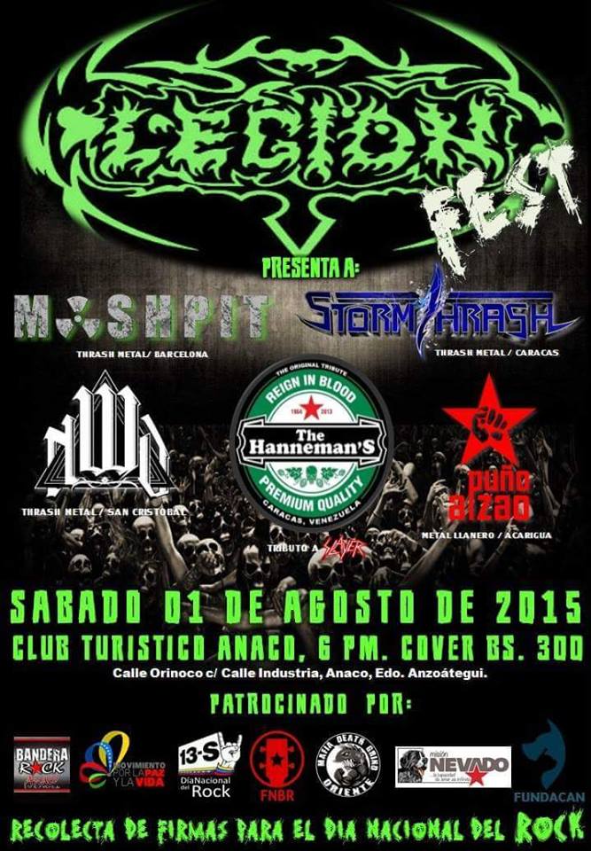 A una semana gente!! <a href="/NWDVZLA/">N.W.D.</a> + <a href="/MOSHPIT_BANDA/">MOSHPIT</a> + <a href="/StormThrash/">StormThrash</a> + . . .