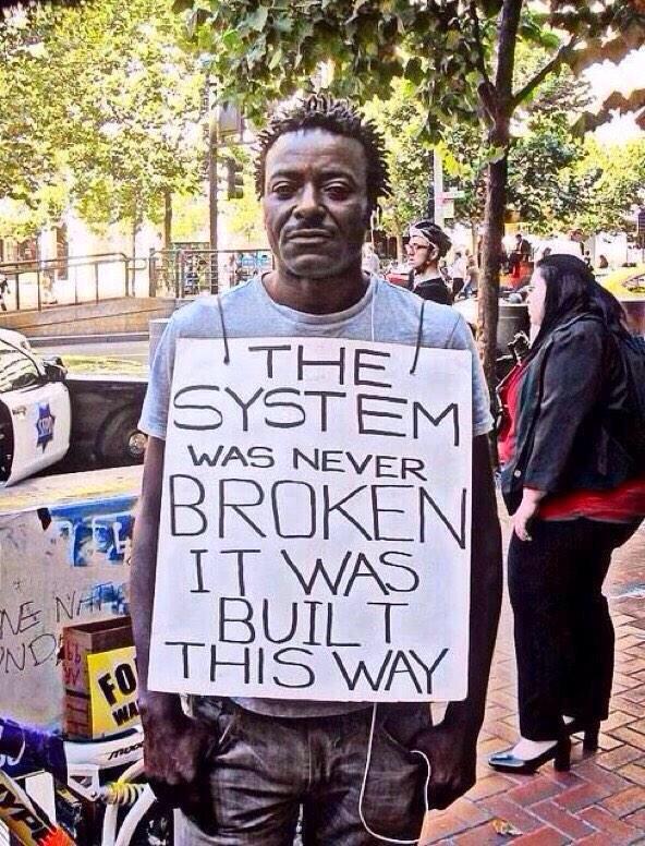 Bipartisanism's tweet photo. "The system was never broken it was built this way." #JusticeForSandraBland http://t.co/uunfGRXQSZ
