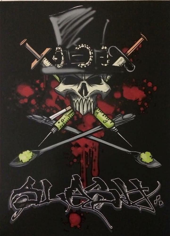 Slash Mr Brownstone Llimited Edition Fine Art Prints $100 bucks theconartstore.bigcartel.com