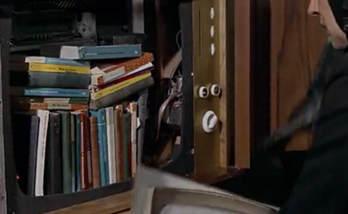 Eugoogaly's tweet photo. Love the irony of this dystopian version of the comic/'smut' hidden inside the book from #Fahrenheit451 http://t.co/q7HQxq0HH8