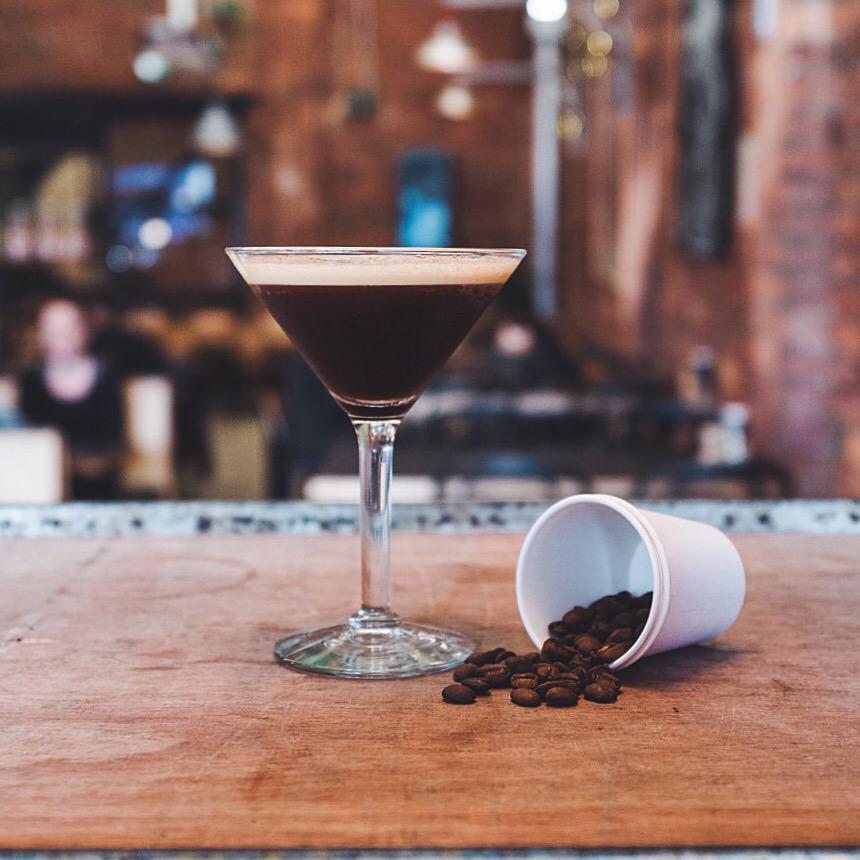 We are getting our espresso martini on, with no better excuse but the weekend is almost here. Barista gone bar-tender