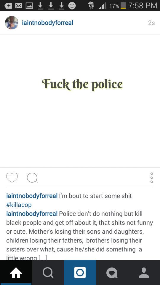 thechrishannon's tweet photo. #killacop http://t.co/bsis45dDBB