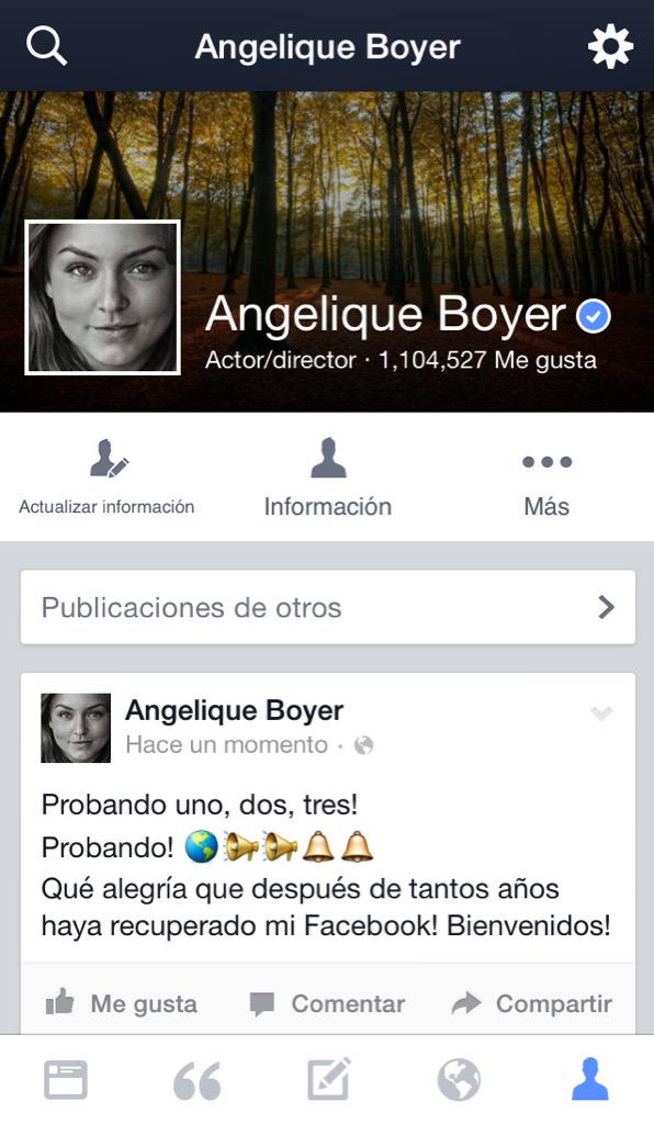 Anboy88's tweet photo. Estoy muy feliz de presentarles mi Facebook Después de tantos años recupere mi cuenta! Gracias por tanto @Jamena 🔊📢🎉🌎 http://t.co/tTZGRQLiwM