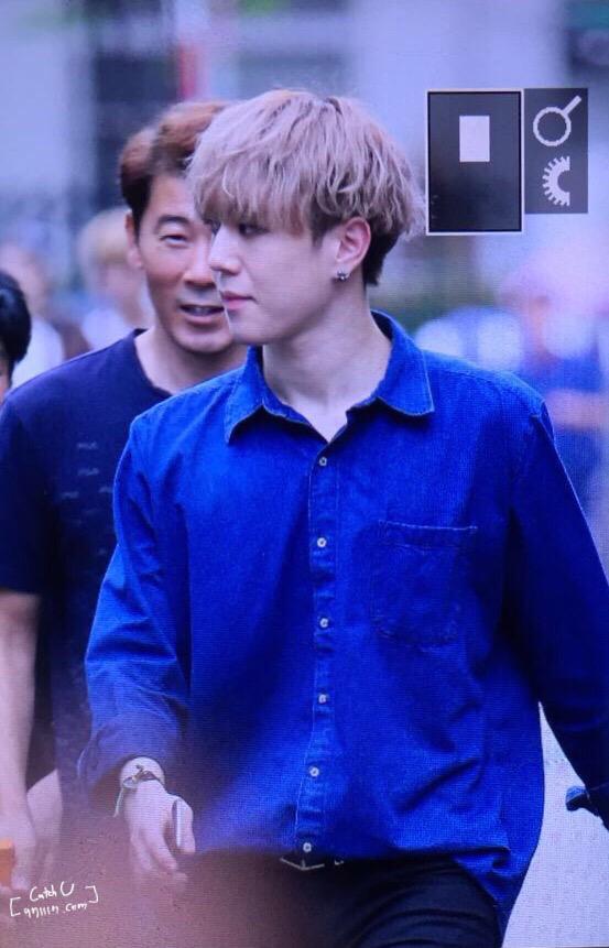 Catch_U97's tweet photo. Preview，20150724 뮤뱅 재출근 yugyeom 3p  #갓세븐 #딱좋아 #유겸 #GOT7  #yugyeom http://t.co/Y4xyagV4Ex