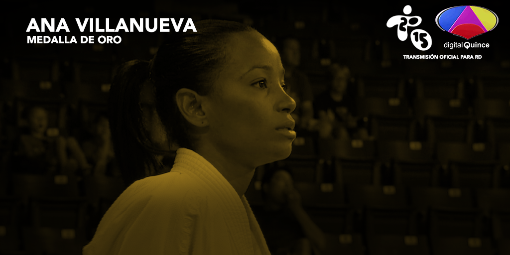 atletasdom's tweet photo. ¡ANA, GRANDIOSA! Ana Villanueva consigue ORO a puras patadas y vence a Gabriela Bruna 5-0 @TelemicroHD #PanamRD15 http://t.co/IdnLHMGN6n