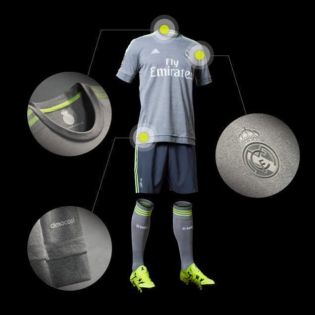 FaktaRMCF's tweet photo. Real Madrid akan memakai jersey away saat menghadapi Manchester City, nanti sore kick-off 17:00 WIB, Live Indosiar. http://t.co/pSSB7XbzIb