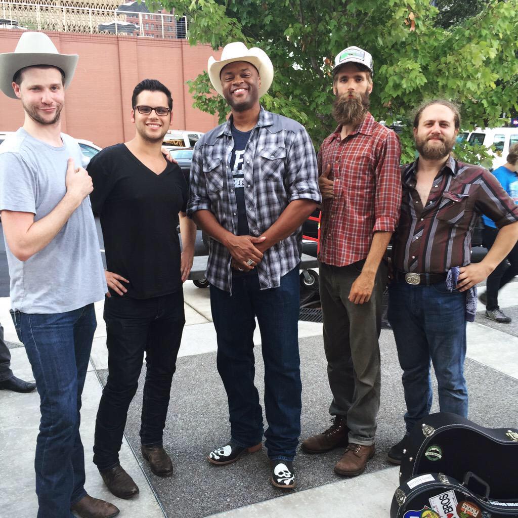 WbRmusic's tweet photo. And of course, thanks a ton to @cowboytroy for hoppin up for a tune! http://t.co/h78c1x1fpT
