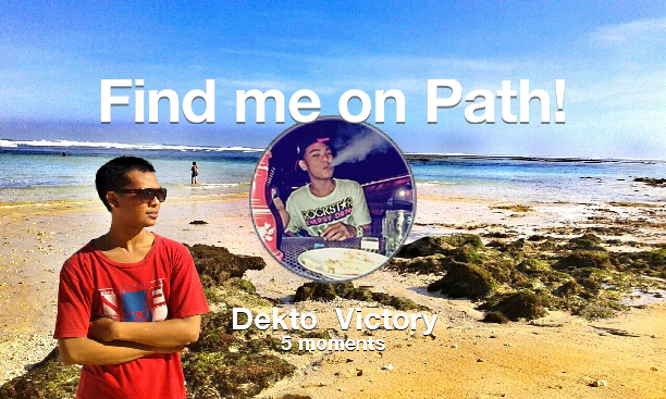 Find me on #Path now! Go to: path.com! #thepersonalnetwork