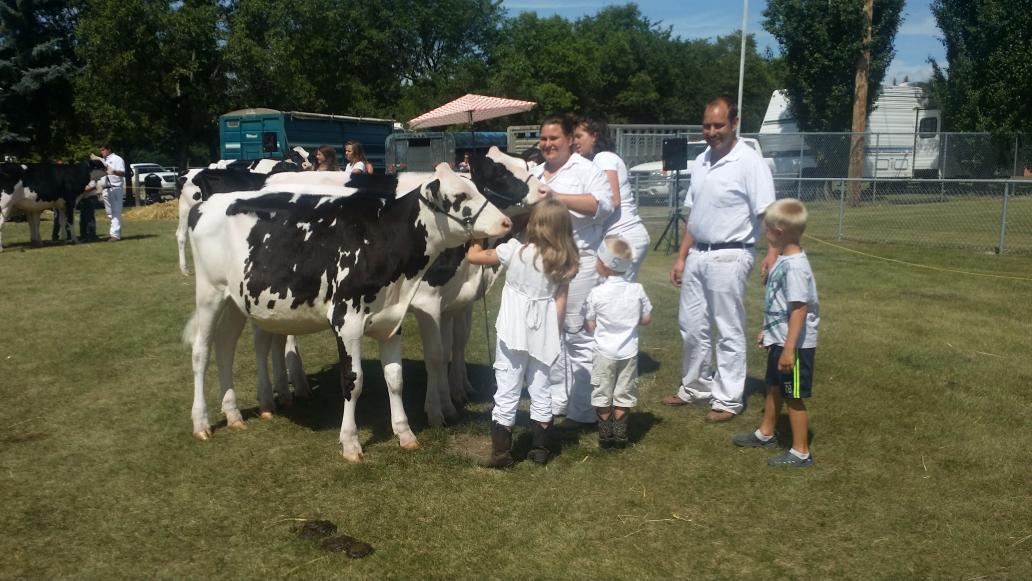 A new vision of family fun Ken bar Holstein group of 3 class the whole family