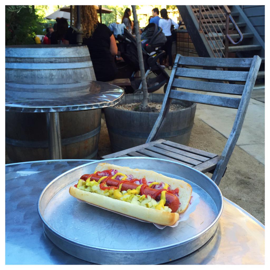 StationTavernSD's tweet photo. Come in and build your own #NationalHotDogDay masterpiece. Add any of our extra toppings to spice up your dog! http://t.co/Zw8v0enf5b