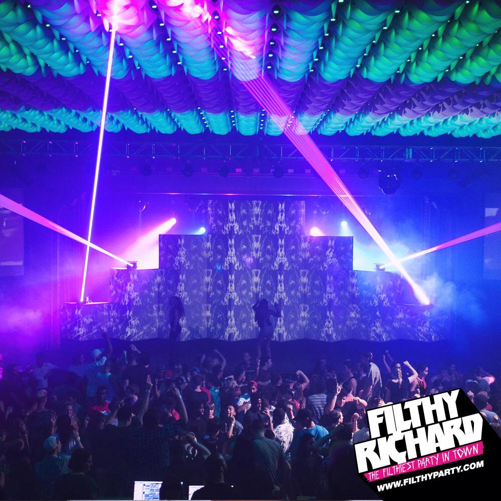 Filthy Richard Party - Get on the list to get in FREE before 11. Low cover after. 18+ filthyparty.com