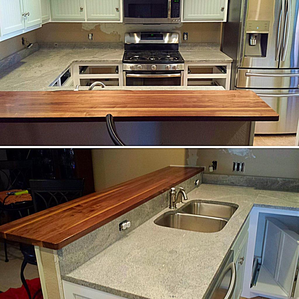 Marlin Countertops On Twitter Black American Walnut With 3cm