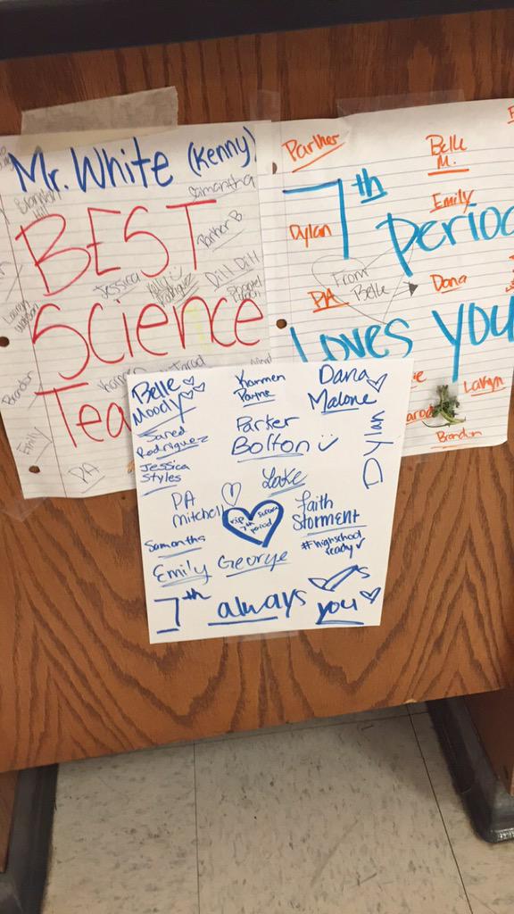 HatKkk's tweet photo. #tbt 2 when to when kenny's 7th period class was larger than life💯 http://t.co/FHYSPN1fcM