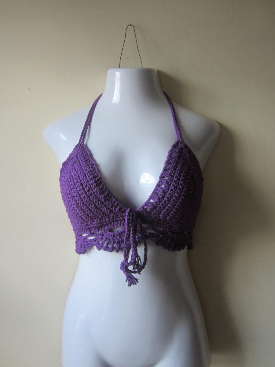 Elegantcrochets's tweet image. Crochet Crop top, cream crochet top, music festival clothing, … etsy.com/listing/195408… #boho, #crochet #Sexytanktop