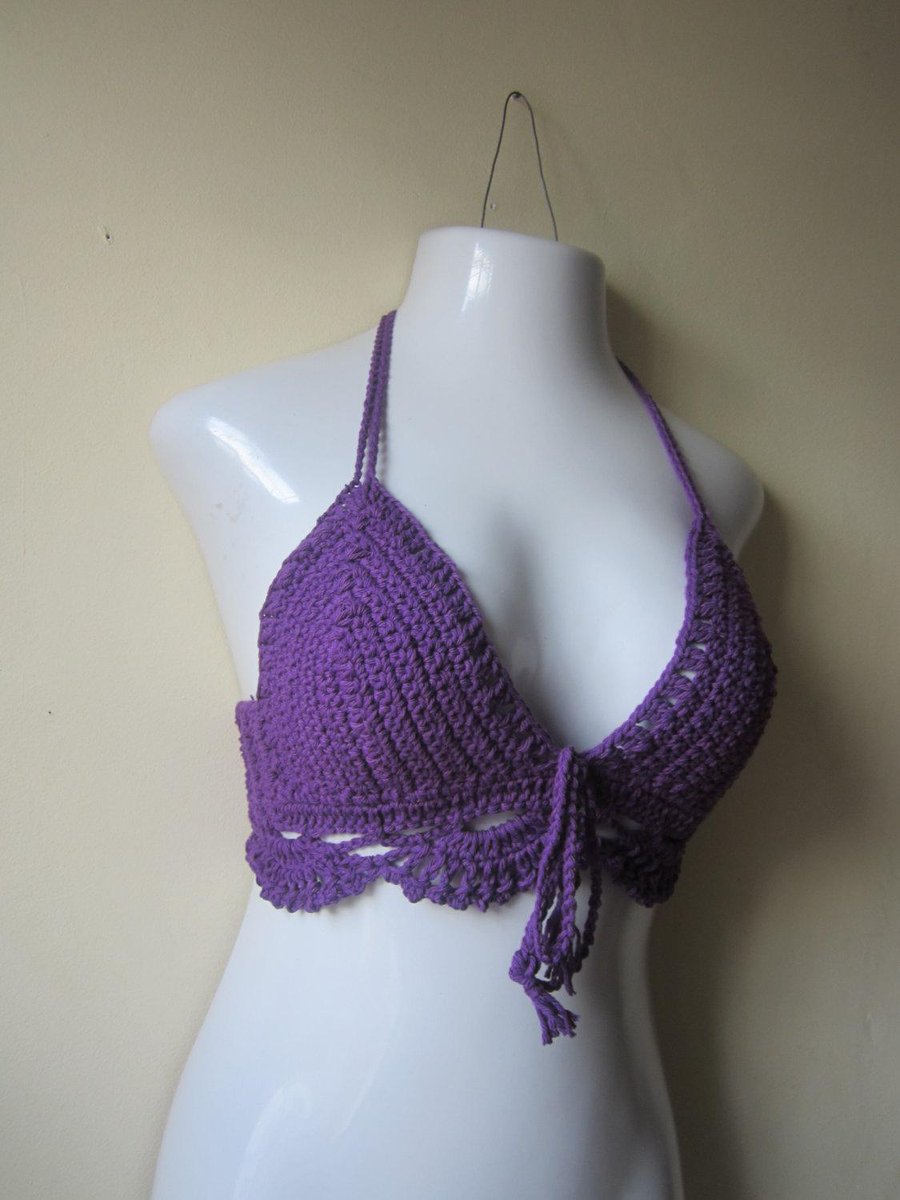 Elegantcrochets's tweet image. Crochet Crop top, cream crochet top, music festival clothing, … etsy.com/listing/195408… #boho, #crochet #Sexytanktop