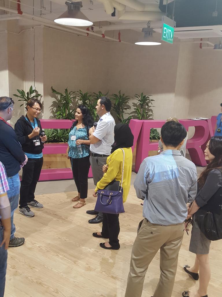 ChristineChoo14's tweet image. #mitreap #comebash The last leg of the MIT REAP WORKSHOP - Ecosystem Tour @comebash ,