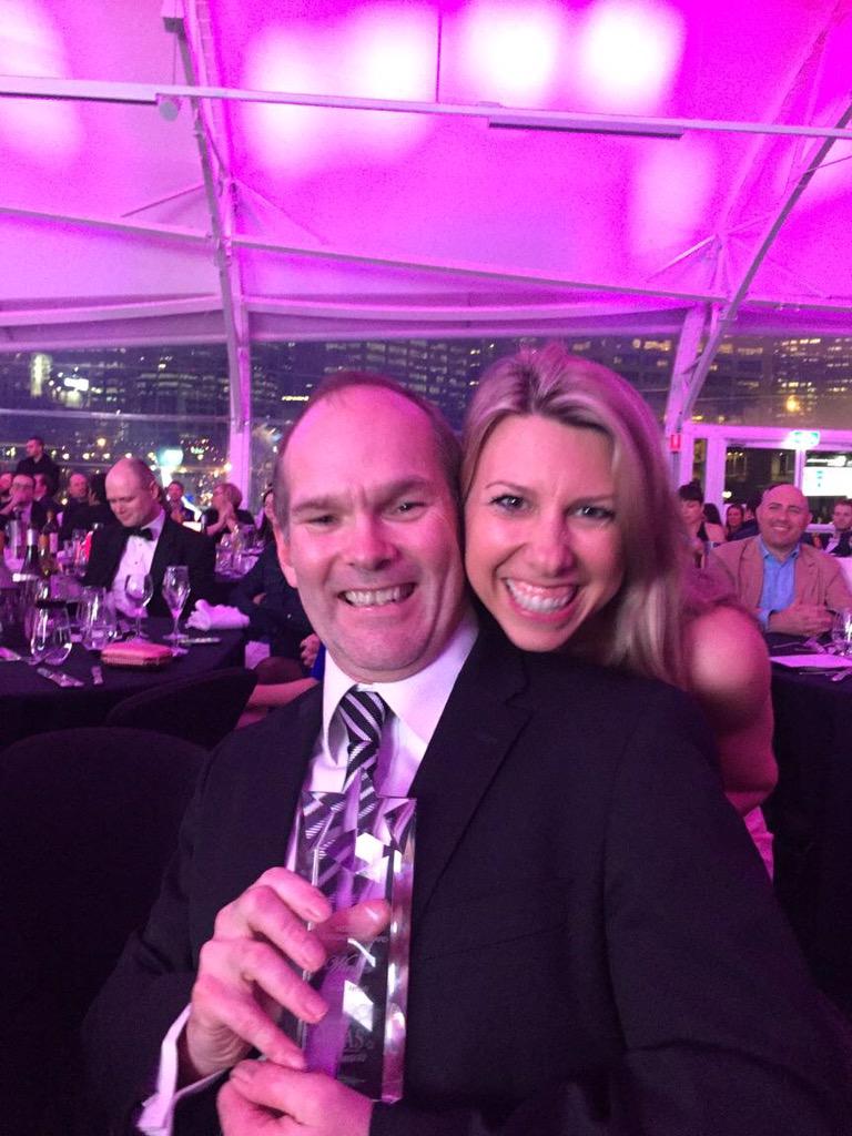 FedCasoni's tweet photo. So proud of my friend for his industry recognition award @grantarnott @eretailer #STORIAS15 #greattimes http://t.co/ROIWA4dnqg