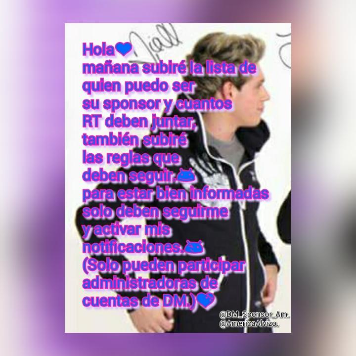 DM_Sponsor_Am's tweet photo. Solo para administradoras de cuentas de DM💝
También habrá para sponsor de Harry y mas😊
Activen Notificaciones✨ http://t.co/lFa1VI0JjT