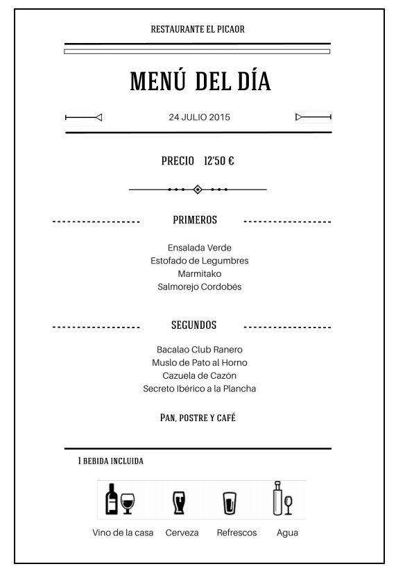 Elpicaor_ibi's tweet photo. Ya tenemos el Menú 24 de Julio de 2015 – Restaurante el Picaor disponible en nuestra web: http://t.co/VCAvFsJbzQ … http://t.co/LQulkj6Vys