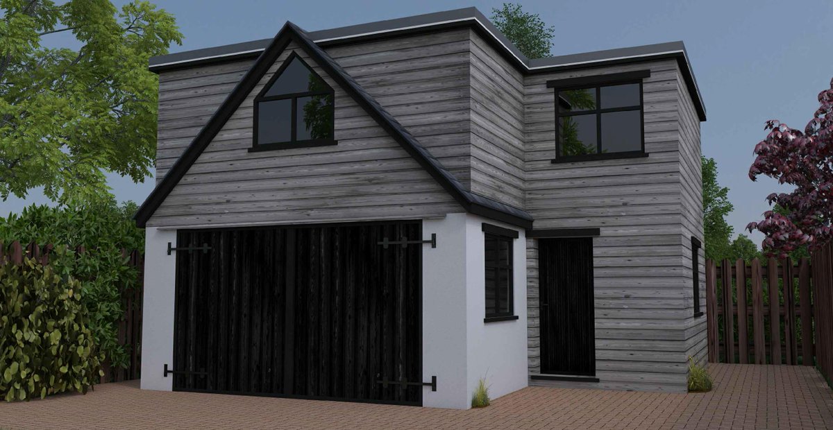 CAD_UP's tweet image. We&apos;ve recently put in planning application for this Cornwall outhouse conversion #beforeandafter #buildingconversion