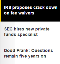 Here are our top headlines this morning. Read the full stories at: privatefundsmanagement.net #PrivateEquity #Regulation