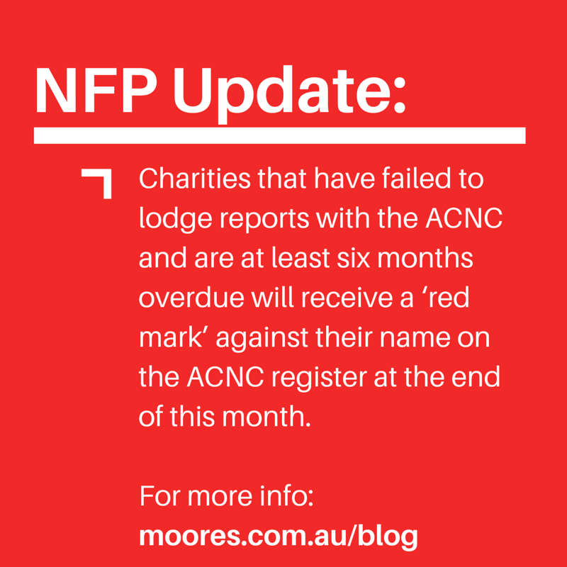 Moores_au's tweet photo. http://t.co/nS8mGBO0VW #npau #nfpalert #acnc #charity @ACNC_gov_au http://t.co/9xrIbz2RqQ