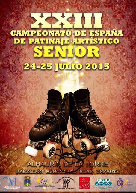 Campeonato de España senior 2015. Allá vamooos!!!!