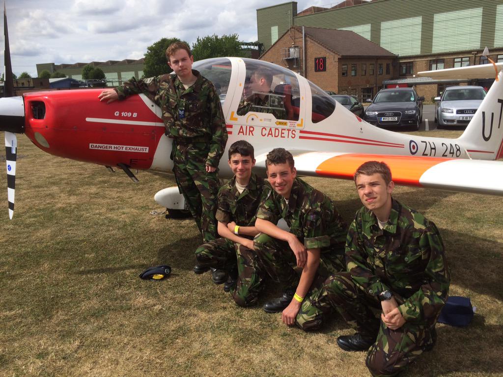 Rare outing for a 618 VGS Vigilant <a href="/RAF_Odiham/">RAF Odiham</a> families day showing <a href="/aircadets/">RAF Air Cadets</a> from Merseyside what they will fly in
