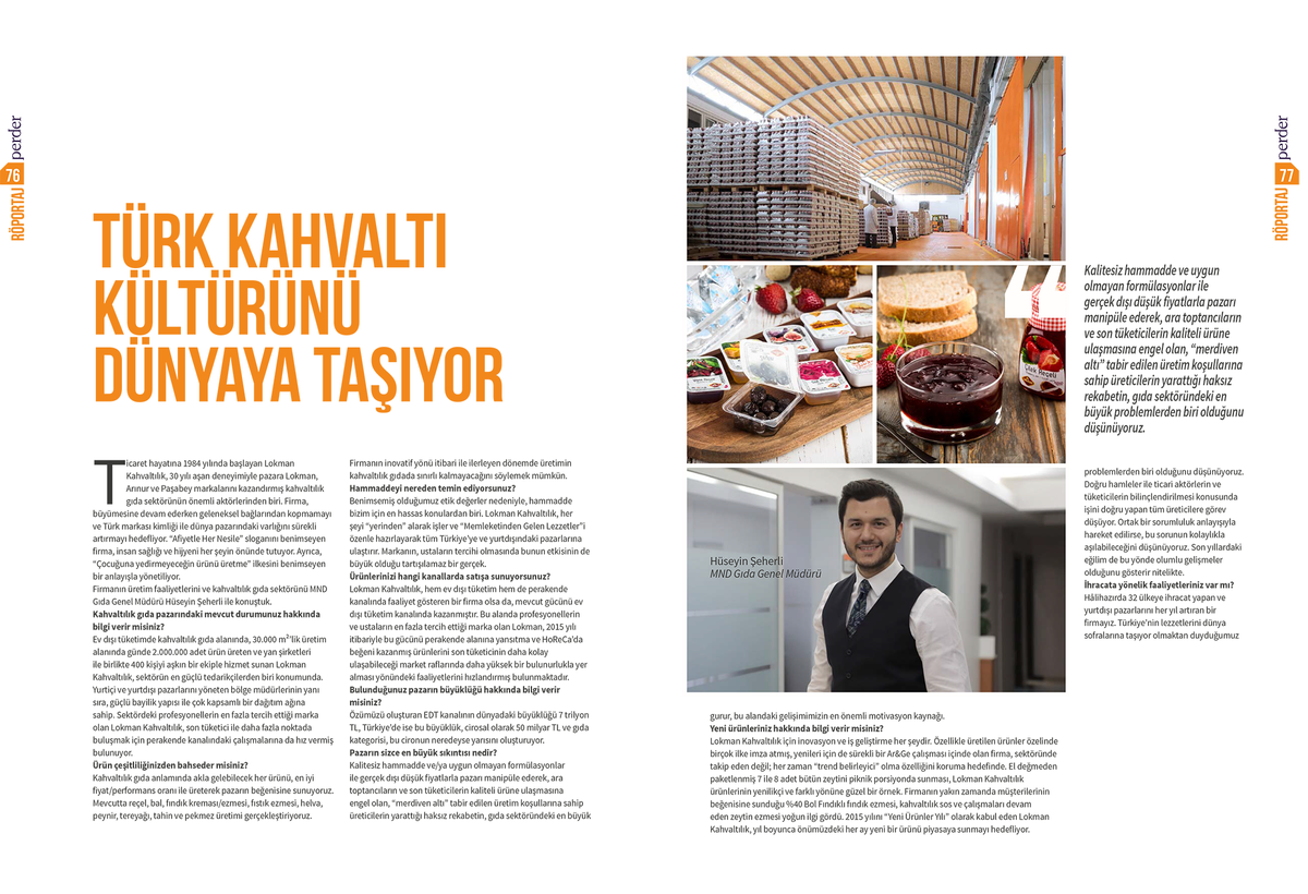 Türk Kahvaltı Kültürünü dünyaya taşıyoruz... #MNDGıda #Lokman #kahvaltısıylameşhur PERDER Dergisi (<a href="/TPF_info/">tpfcomtr</a>)