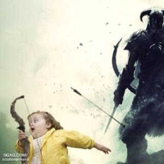 gameswelt's tweet photo. Gerade als man meint, die Zeit der "arrow in the knee"-Jokes sei vorbei... http://t.co/y7n9QEK3eB