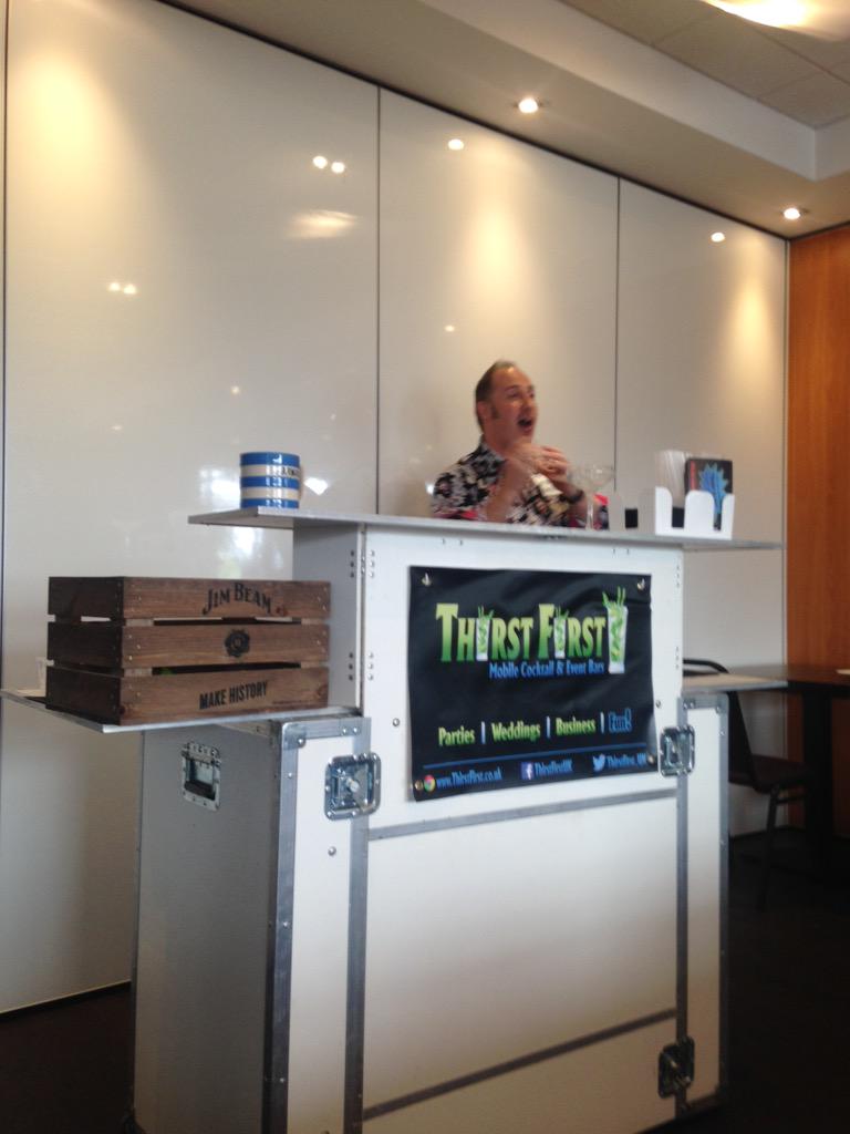 4ncolchester's tweet photo. Enjoying morning cocktails with @ThirstFirst_UK !!! #love4N #4nworks http://t.co/ST7YhvEpsG