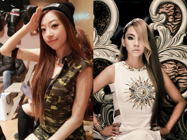 KBwayback's tweet photo. ซูมินวง Sonamoo บอกว่าเธอมี CL #2NE1 เป็นแบบอย่างในฐานะลีดเดอร์ของวง #ตีแผ่2NE1 http://t.co/g0SZMnb2NR