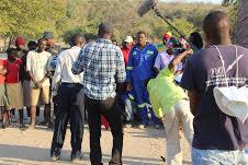 hochekhotshe's tweet photo. The team was in #Hwange @Nemasimba @twoleaders @revise_all #ZIFFT @theatreinthepak @ThreeMenOnABoat @NewsDayZimbabwe http://t.co/8pyp9vG3Jg