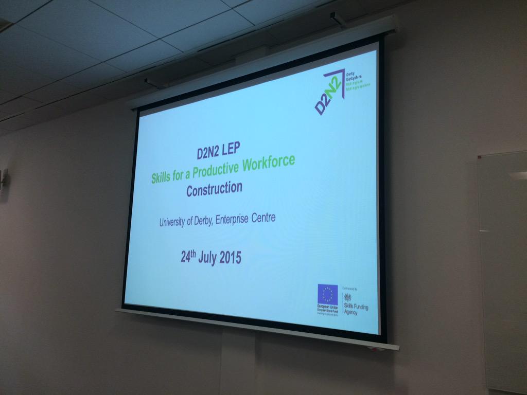 constructcoach's tweet photo. Getting ready to start @D2N2LEP construction skills workshop with @EaSInnovation #D2N2Construction http://t.co/Dtxrxkf9T7