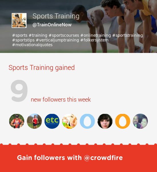 TrainOnlineNow's tweet photo. Fab tweeps @CoachBriody @dave404040 @EpsomTriClub &amp; more followed me. Grow with http://t.co/KZ8TuqMS8G http://t.co/ftQEaXCmwp