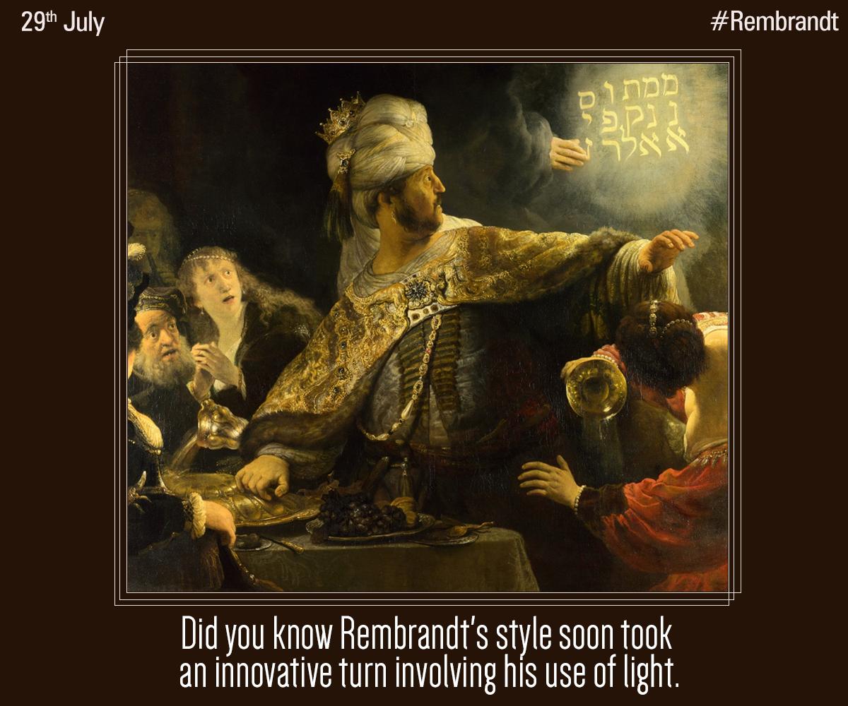 PVRLive's tweet photo. His new style left large areas of his paintings obscured in shadow. Watch #Rembrandt's art evolve at @_PVRCinemas. http://t.co/9eVMwcWpH6