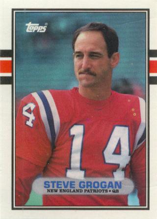 Happy Birthday Steve Grogan! He looks like a long lost Manning brother. 