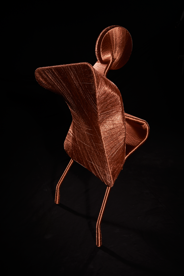 craftsmagazine's tweet photo. Everyday objects wrapped in copper wire, Alice Anderson's gorgeous exhibition opened this week @ExploreWellcome http://t.co/NGM04xbK6H