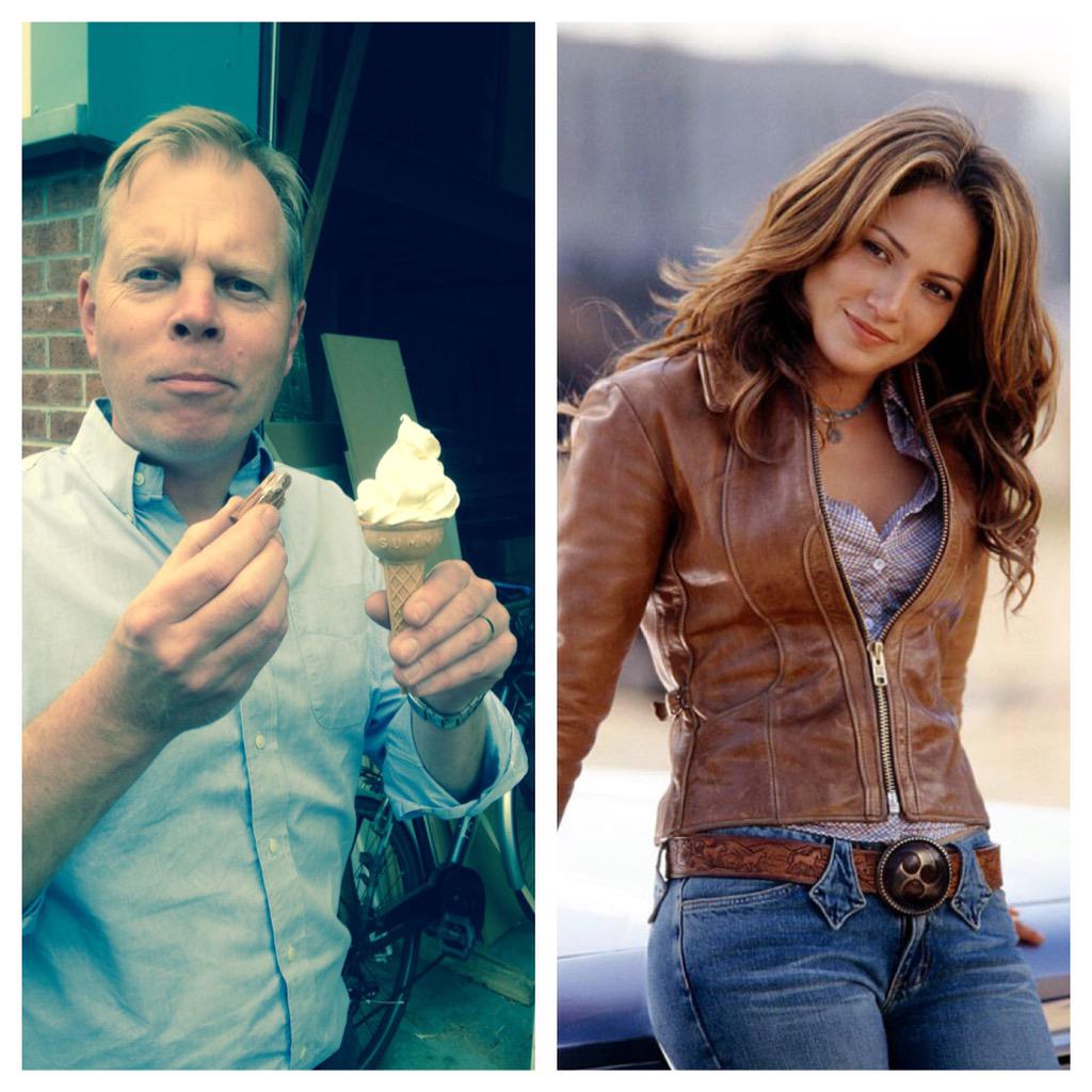 Happy Birthday to and Jennifer Lopez both 46 today one ageing like a fine wine the other slightly corked 