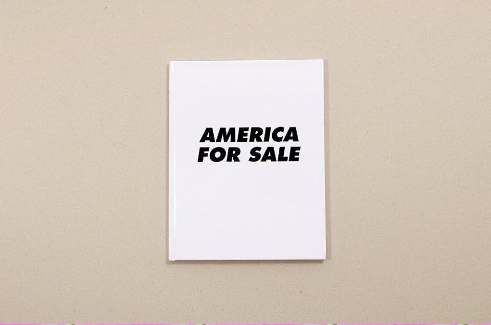 LibraryofArts's tweet photo. "America for sale" by Clara Prioux available here > http://t.co/0YY0LQGanR http://t.co/O5e8Zx1n3G