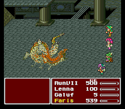 Active_ate's tweet image. Carefully worked down AA, relied on some luck avoiding Blaze/Blaze on 2nd form. @FF5ForFutures #FF5FJF2015 #Run7 #up