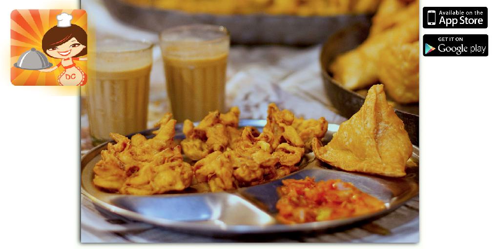 mydeliverychef's tweet photo. It's raining! it's pouring! It's time to enjoy some chai, samosas and pakodas! #mumbaimonsoon #rainrain #deliverychef http://t.co/MuGbowlbgN