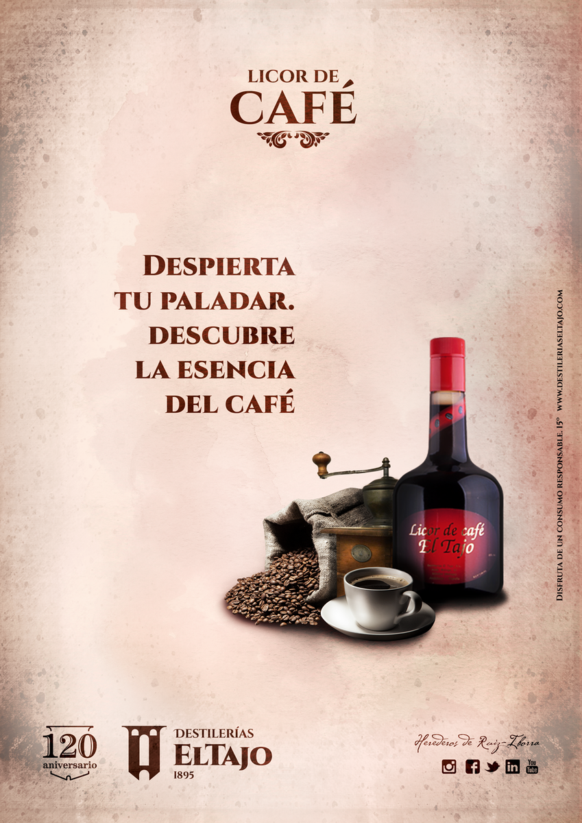 destileriastajo's tweet photo. Licor de café El Tajo http://t.co/dJUEfwzOK3