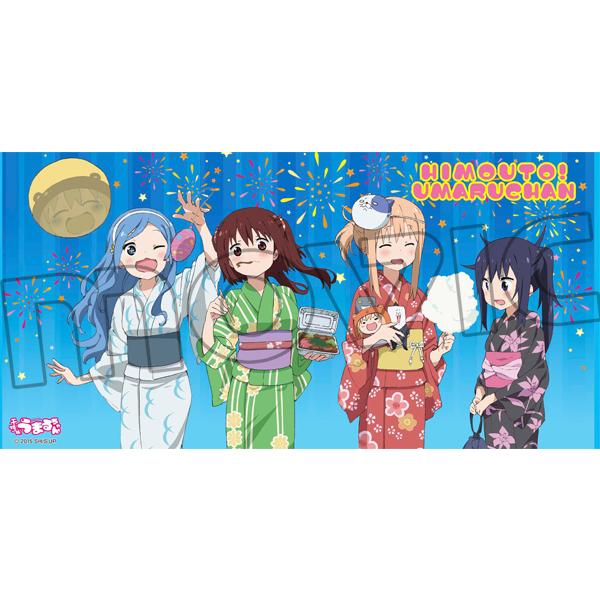 干物妹！うまるちゃん】夏コミ商品の缶バッジセット・ビッグタオルの