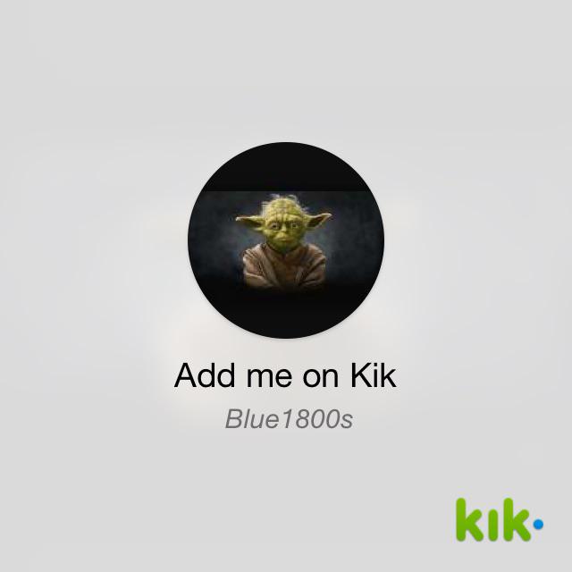 1080Dropbacks's tweet image. Hey! I'm on #Kik - my username is 'Blue1800s' kik.me/Blue1800s