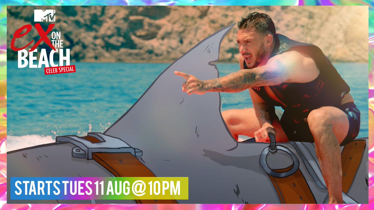 mtvex's tweet photo. It’s the star studded showdown you’ve been waiting for… #ExOnTheBeach: Celeb Special starts Tues 11th Aug 10pm MTV! http://t.co/3f90hBLiEB