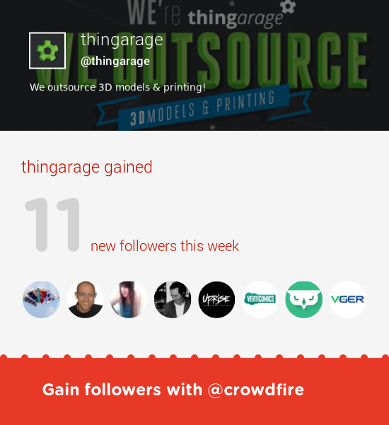 thingarage's tweet photo. Fab tweeps @tujukicalyfe @giuseppe_fava @ChristaHerold &amp; more followed me. Grow with http://t.co/Sa9RrCwOWp http://t.co/KF3AvU19Rc